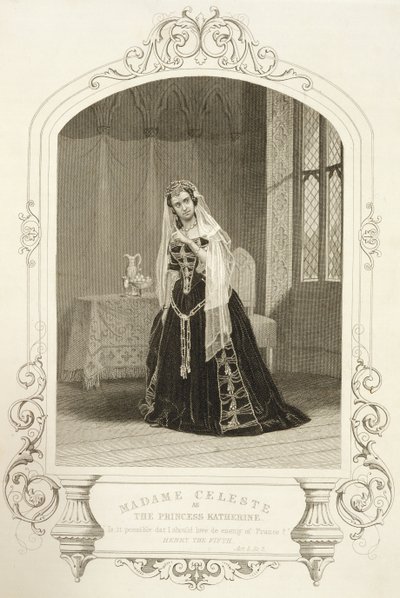 Madame Celeste come la Principessa Katherine, Atto V Scena 2 di 