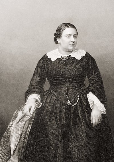 Madame Marietta Alboni (1824-94) incisa da D.J. Pound da una fotografia, da 
