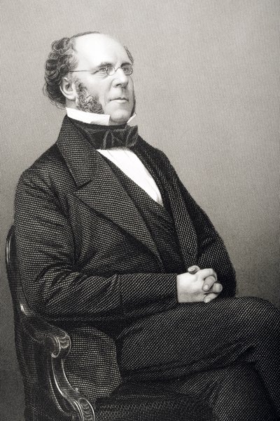 Matthew Talbot Baines (1799-1860) inciso da D.J. Pound da una fotografia, da 