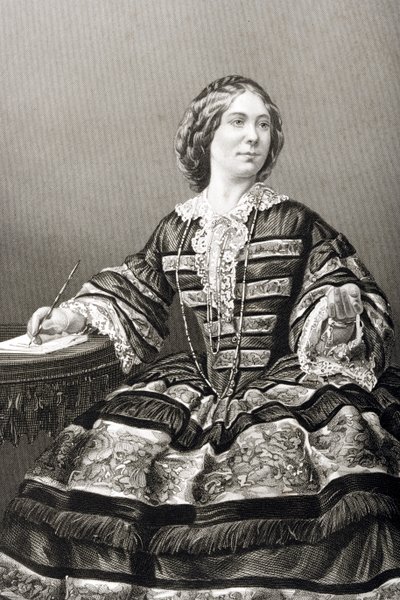 Miss Amy Sedgwick incisa da D.J. Pound da una fotografia, da 