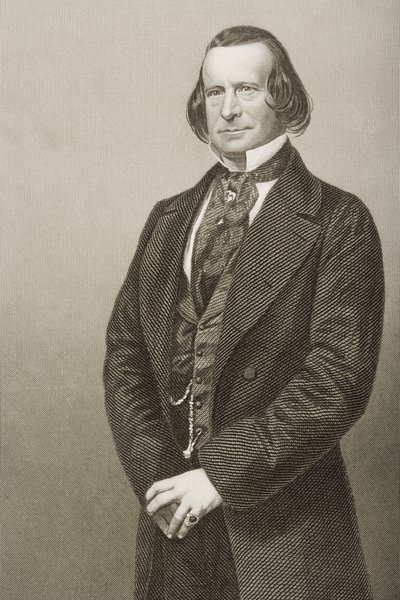 Samuel Phelps inciso da D.J. Pound da una fotografia, da 