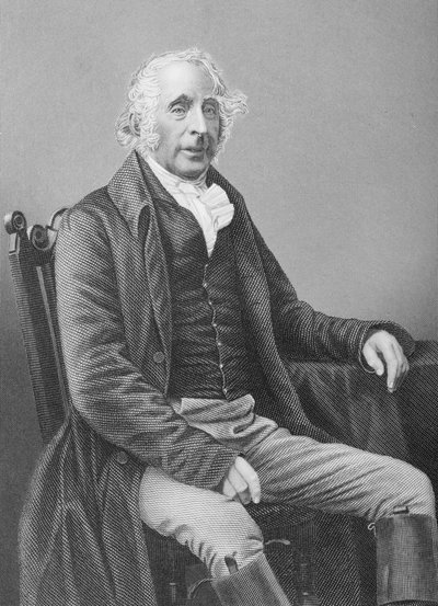Sir Tatton Sykes (1772-1863) inciso da D.J. Pound da una fotografia, da 