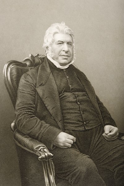 Walter Farquhar Hook (1798-1875) inciso da D.J. Pound da una fotografia, da 