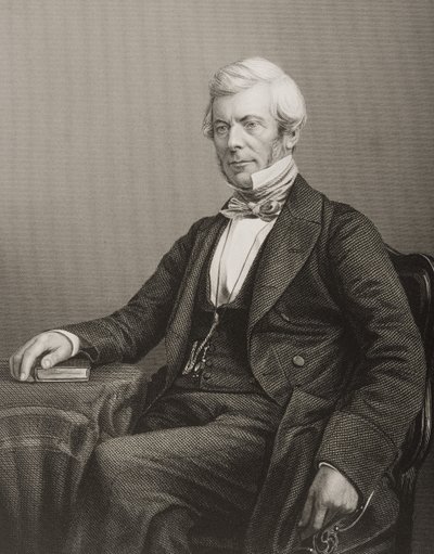 William Chambers (1800-83) inciso da D.J. Pound da una fotografia, da 