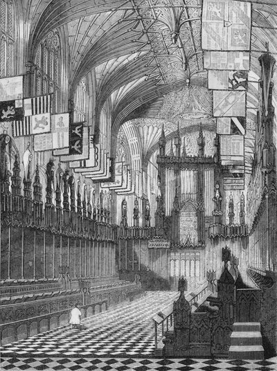 Cappella di San Giorgio, Windsor da John Jackson