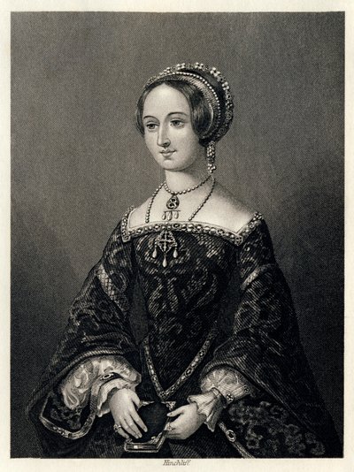 Margherita di Navarra, regina consorte di Enrico II di Navarra da John James Hinchcliff