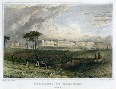 Caserme a Woolwich, Kent da John James Hinchliff