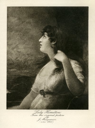 Emma Lady Hamilton da John James Masquerier