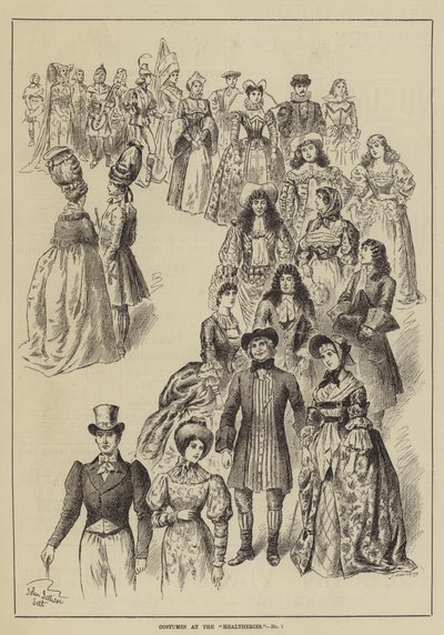 Costumi alle Healtheries da John Jellicoe