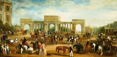 Hyde Park Corner da John Jnr. Ferneley