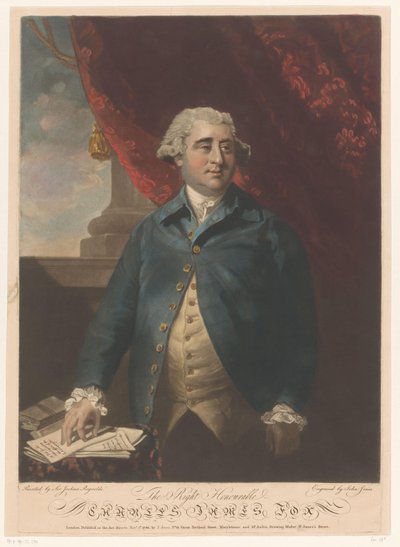 Ritratto di Charles James Fox da John Jones