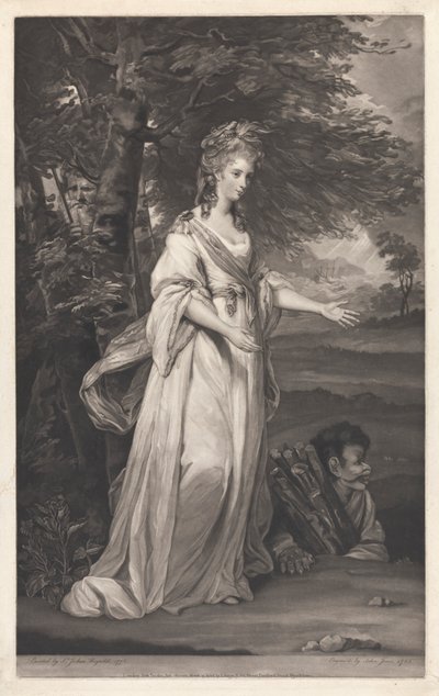 La Onorevole Mrs. Tollemache, nel Personaggio di Miranda da John Jones