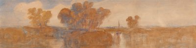 Vista Distante di Norwich da John Joseph Cotman