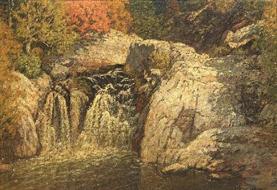 Cascate di North Newry, Maine da John Joseph Enneking