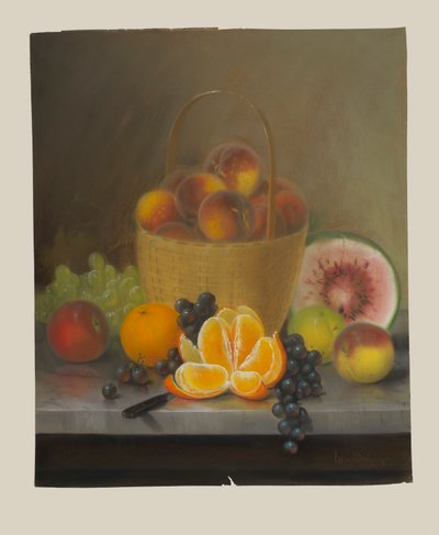 Natura morta con frutta da John Joseph Enneking