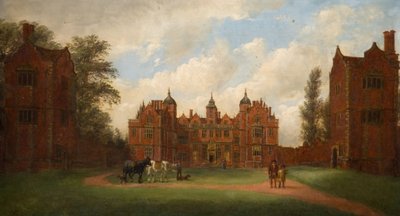 Aston Hall La Facciata Est da John Joseph Hughes