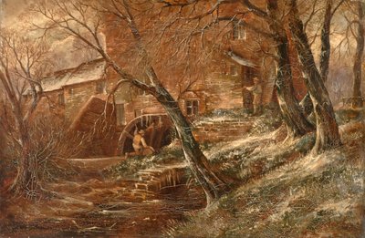 Mulino di Hamstead, StaffordshireHamstead Mill, Handsworth 1850-1908 da John Joseph Hughes