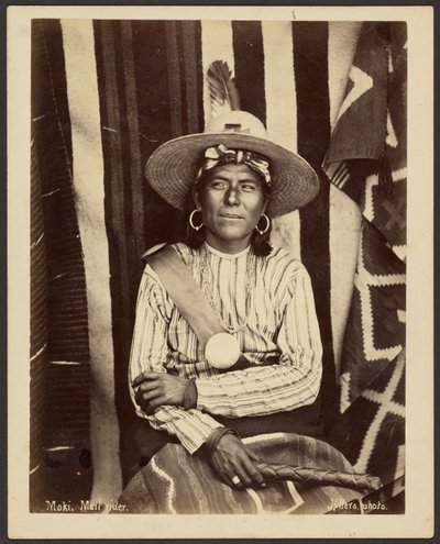 Cavaliere postale Moki da John K. Hillers