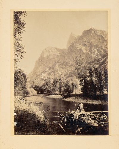 Sentinel Rock, Kings River, California da John K. Hillers