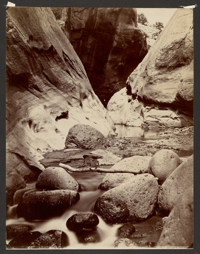 Tantalus Creek, affluente del fiume Fremont da John K. Hillers