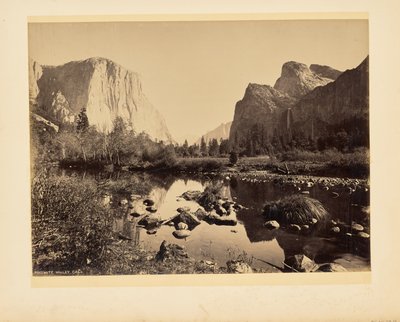 Valle dello Yosemite, California da John K. Hillers