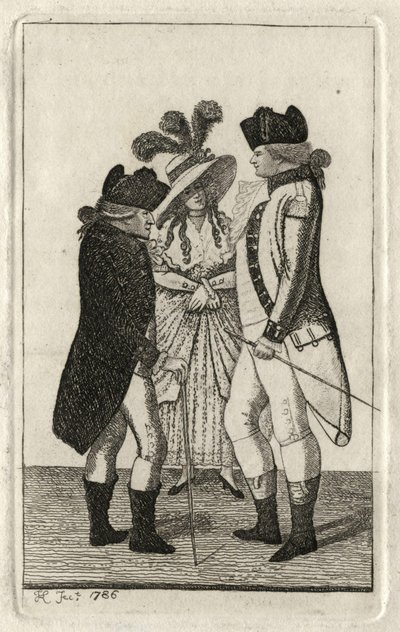 Il capitano Page; il capitano Vicars; con un ammiratore di John Kay da John Kay