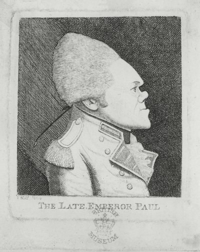 Imperatore Paolo di Russia da John Kay