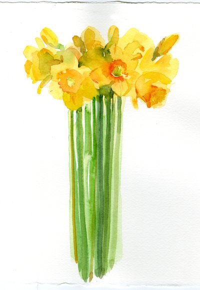 Mazzo di narcisi, 2014 da John Keeling