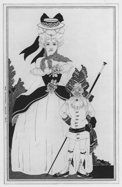 Illustrazione per Love for Love di William Congreve da John Kettelwell
