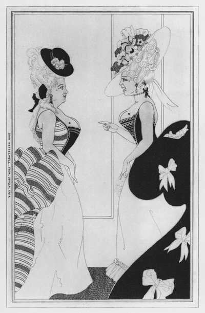 Illustrazione per Amore per Amore di William Congreve da John Kettelwell