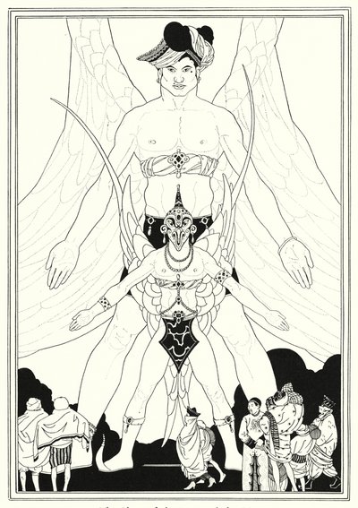 Illustrazione per La storia di Aladino e la lampada meravigliosa (litografia) da John Kettelwell