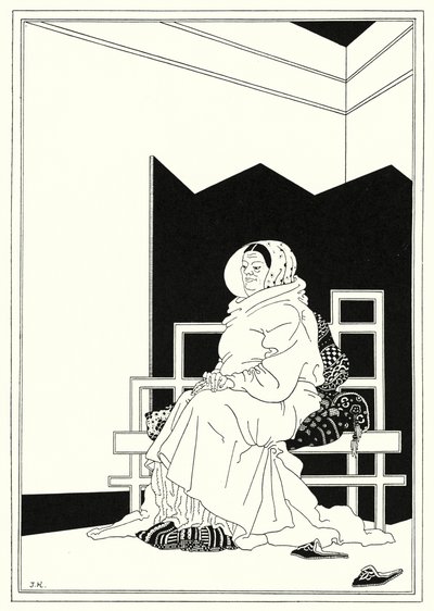 Illustrazione per La storia di Aladino e la lampada meravigliosa da John Kettelwell