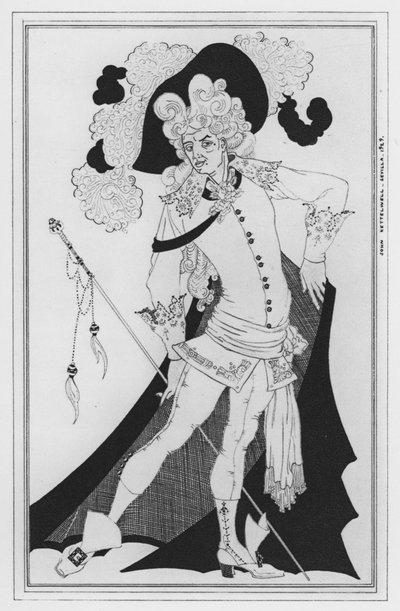 Illustrazione per The Way of the World di William Congreve da John Kettelwell