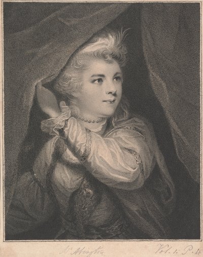 Mrs. Frances Abington (nata Barton) come Roxalana in "Il Sultano" da John Keyse Sherwin