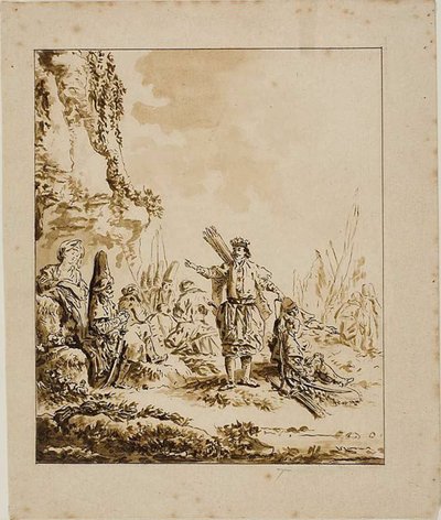 Copia di Halte de Calmouks da John Kirby Baldrey