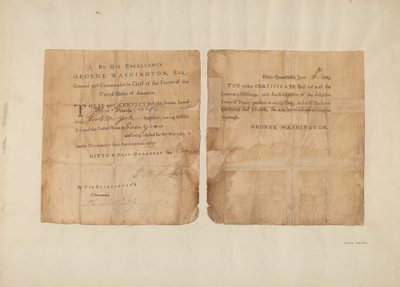 Certificato di congedo militare, 1935-1942 da John Koehl