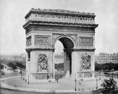 Arco di Trionfo, Parigi da John L. Stoddard