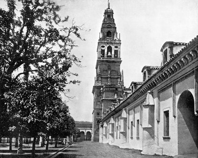 Corte degli Aranci e Moschea, Cordoba, Spagna, 1893 da John L. Stoddard