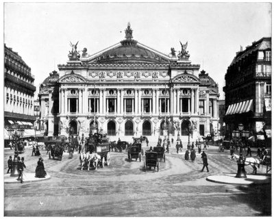 Grand Opera House, Parigi, fine XIX secolo da John L. Stoddard