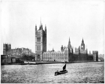 Case del Parlamento, Londra da John L. Stoddard