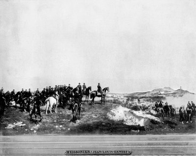 Napoleone III alla Battaglia di Solferino, 1859, 1893 da John L. Stoddard