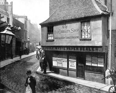 Vecchio negozio di curiosità, Londra da John L. Stoddard