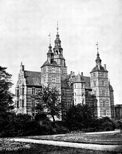 Palazzo di Rosenborg, Copenaghen, Danimarca, 1893 da John L. Stoddard