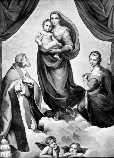 La Madonna di San Sisto, c1512, 1893 da John L. Stoddard