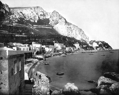 La Marina, Capri, Italia, 1893 da John L. Stoddard