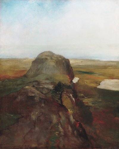 Studio autunnale, vista su Hanging Rock, Newport, R.I. da John La Farge