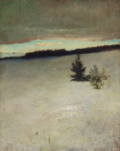 Campo di neve, mattina, Roxbury da John La Farge