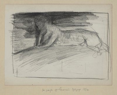 Studi per Emerson da John La Farge