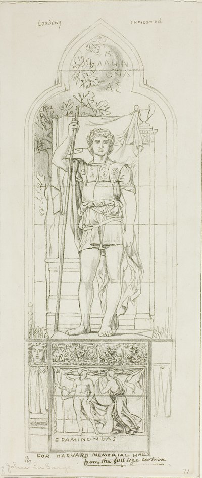Studio per una vetrata da John La Farge
