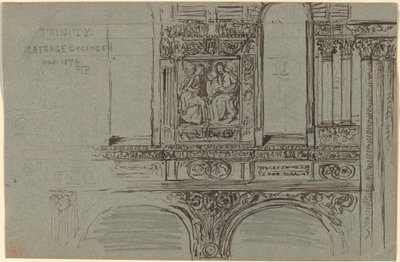 Chiesa della Trinità, Boston (navata) - Studio Murale da John La Farge